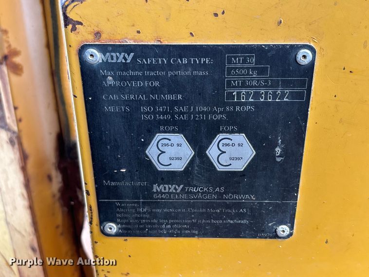 image for item DT0219 1998 Moxy MT30 X articulated haul truck