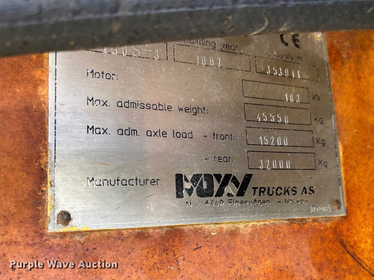 image for item DT0219 1998 Moxy MT30 X articulated haul truck