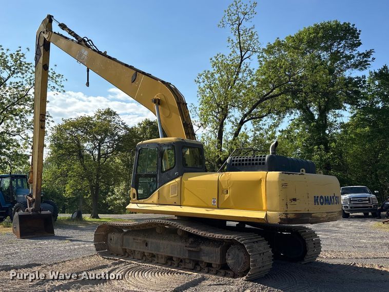 image for item DT0236 2005 Komatsu PC300LC-7L long reach excavator