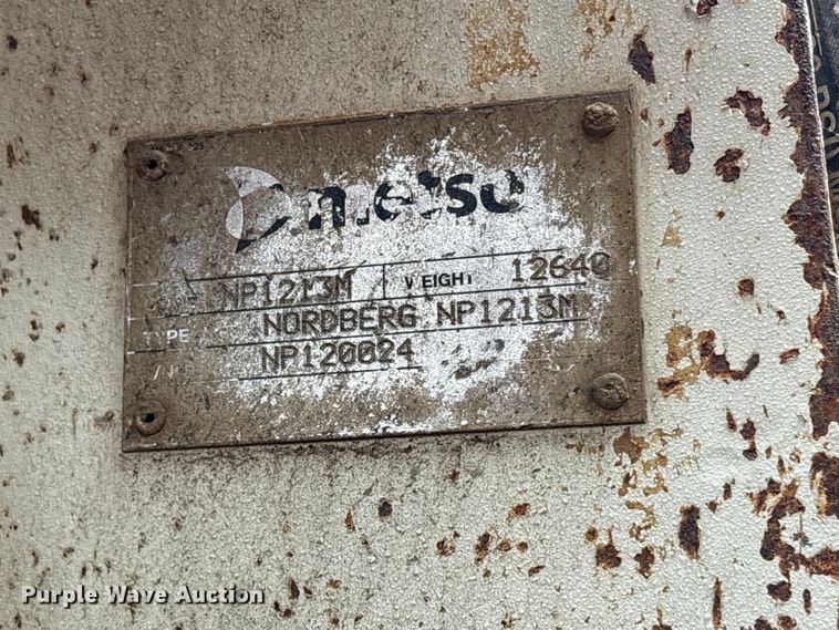 image for item DT2891 Metso LOKOTRACK LT1213S impact crushing plant