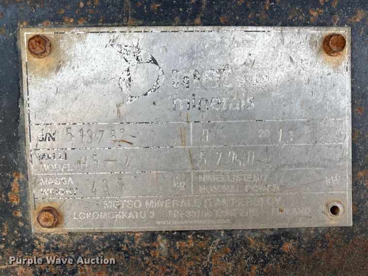 image for item DT2891 Metso LOKOTRACK LT1213S impact crushing plant