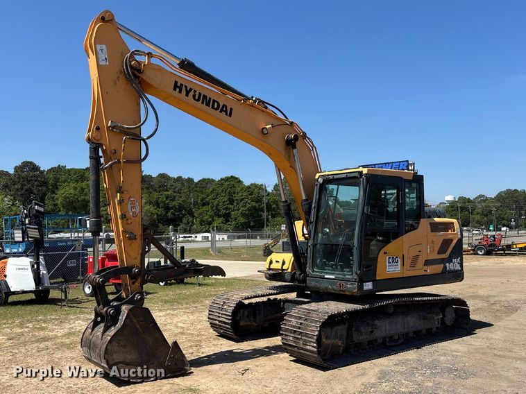 image for item DU0468 Hyundai HX140L excavator