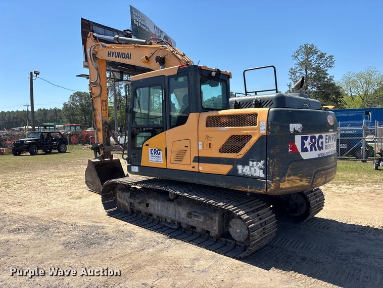 image for item DU0468 Hyundai HX140L excavator