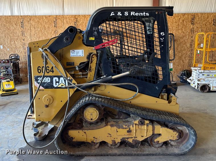 image for item DU0469 2018 Caterpillar 259D tracked skid steer loader