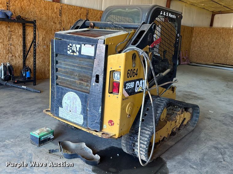 image for item DU0469 2018 Caterpillar 259D tracked skid steer loader