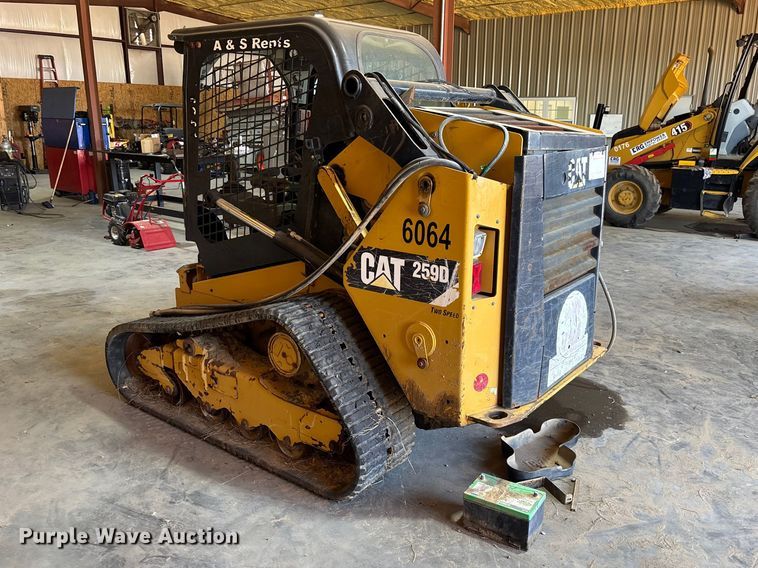 image for item DU0469 2018 Caterpillar 259D tracked skid steer loader
