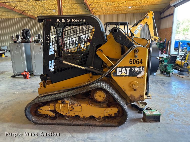 image for item DU0469 2018 Caterpillar 259D tracked skid steer loader