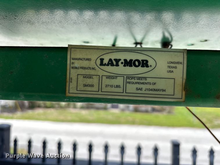 image for item DU0485 2014 Laymor SM300 broom