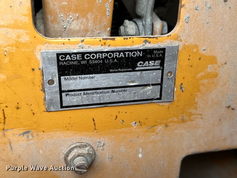 image for item DV0895 1999 Case 1845C skid steer loader