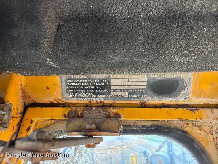 image for item DV4265 1987 Volvo L70 wheel loader
