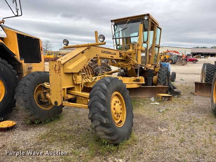 image for item DV4270 1979 Caterpillar 140G motor grader