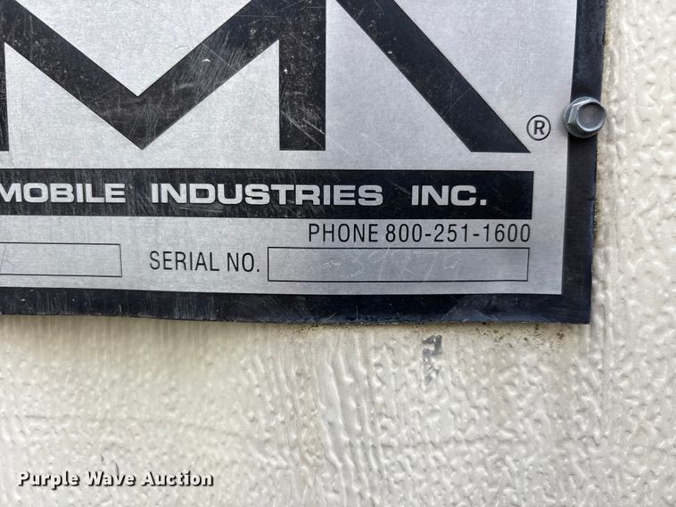 image for item DV4280 2003 Action mobile industries 1254 jobsite trailer