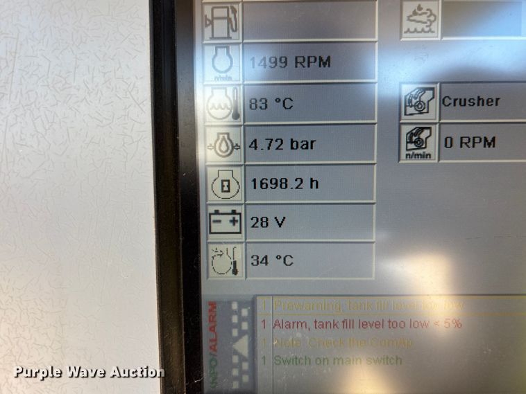 image for item DW1298 2016 Kleemann K078 MR130Zi EVO2 mobile impact crushing plant