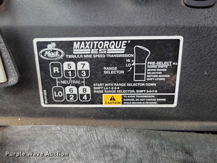 image for item DZ7030 2007 Mack MR688S concrete pump truck