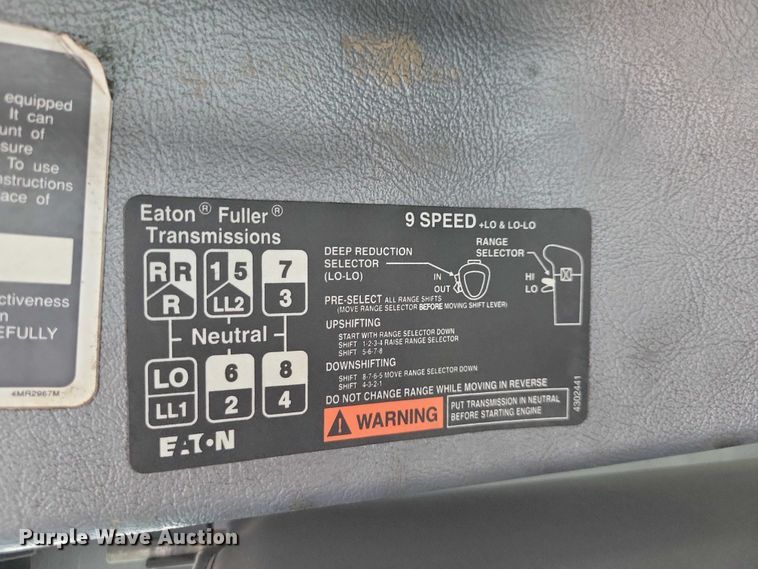 image for item DZ7045 1997 Mack RD688S semi truck