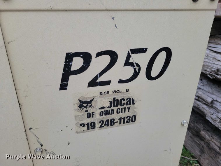 image for item DZ7049 Ingersoll Rand P250 air compressor