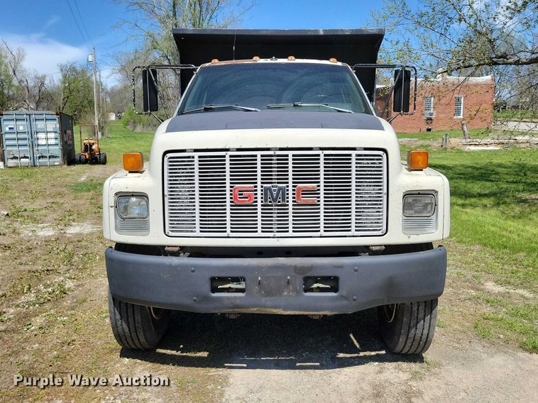 image for item DZ7063 1991 GMC Topkick dump truck
