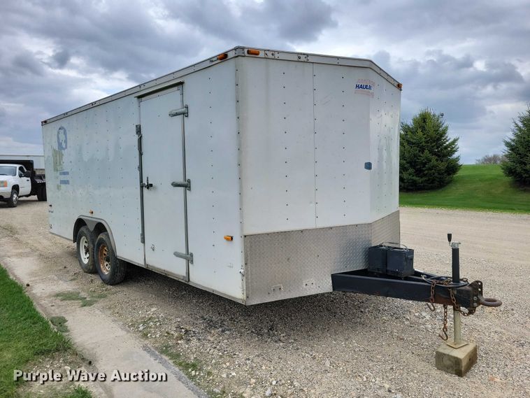 image for item DZ7074 2011 American Hauler  American Hauler enclosed cargo trailer