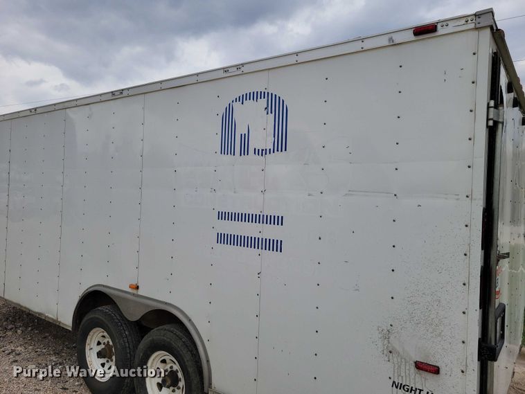 image for item DZ7074 2011 American Hauler  American Hauler enclosed cargo trailer