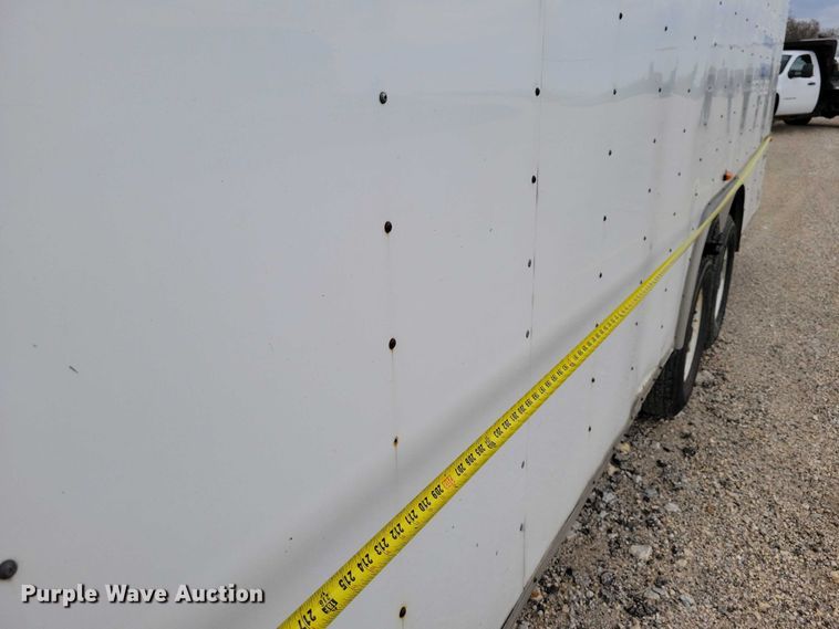 image for item DZ7074 2011 American Hauler  American Hauler enclosed cargo trailer
