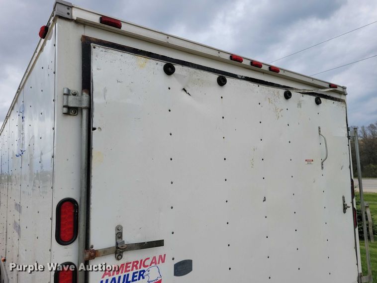 image for item DZ7074 2011 American Hauler  American Hauler enclosed cargo trailer