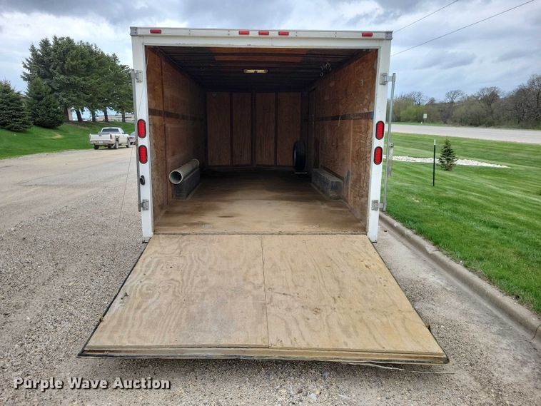image for item DZ7074 2011 American Hauler  American Hauler enclosed cargo trailer
