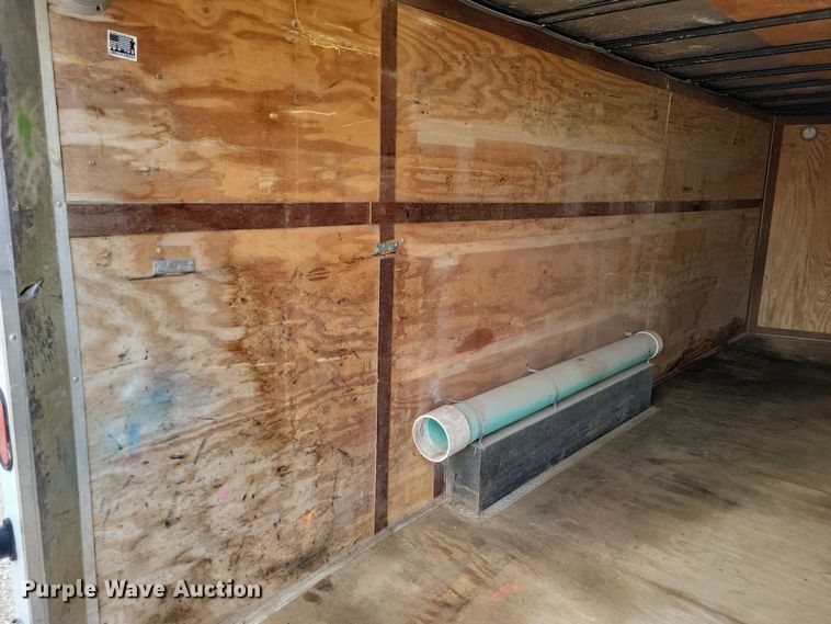 image for item DZ7074 2011 American Hauler  American Hauler enclosed cargo trailer