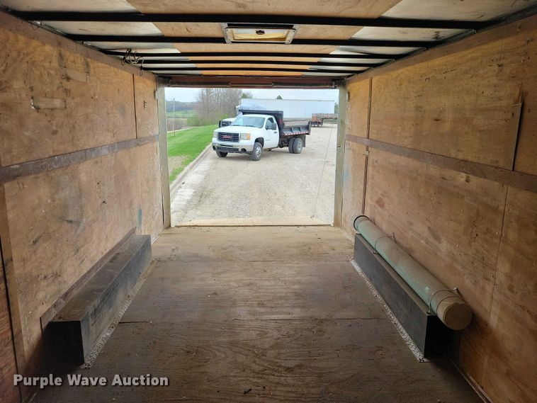 image for item DZ7074 2011 American Hauler  American Hauler enclosed cargo trailer