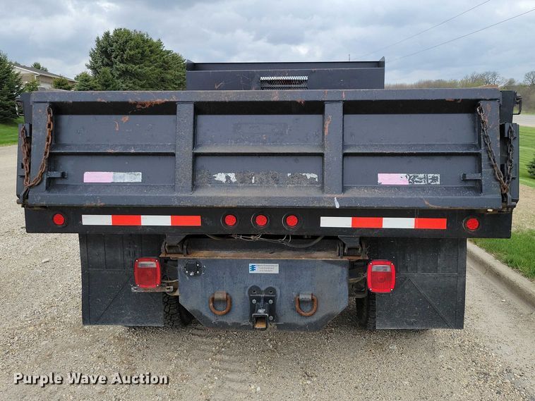 image for item DZ7075 2008 GMC Sierra 3500HD dump bed pickup truck