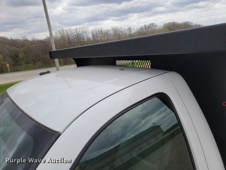 image for item DZ7075 2008 GMC Sierra 3500HD dump bed pickup truck