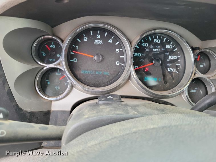 image for item DZ7075 2008 GMC Sierra 3500HD dump bed pickup truck