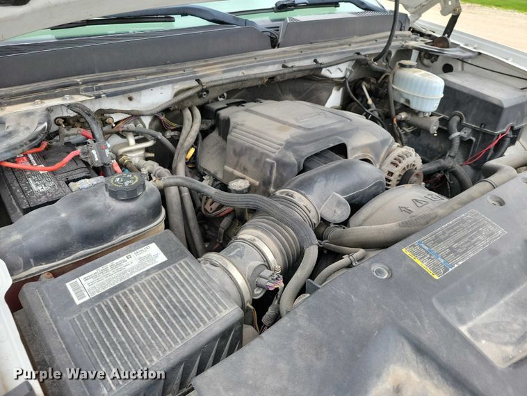 image for item DZ7075 2008 GMC Sierra 3500HD dump bed pickup truck