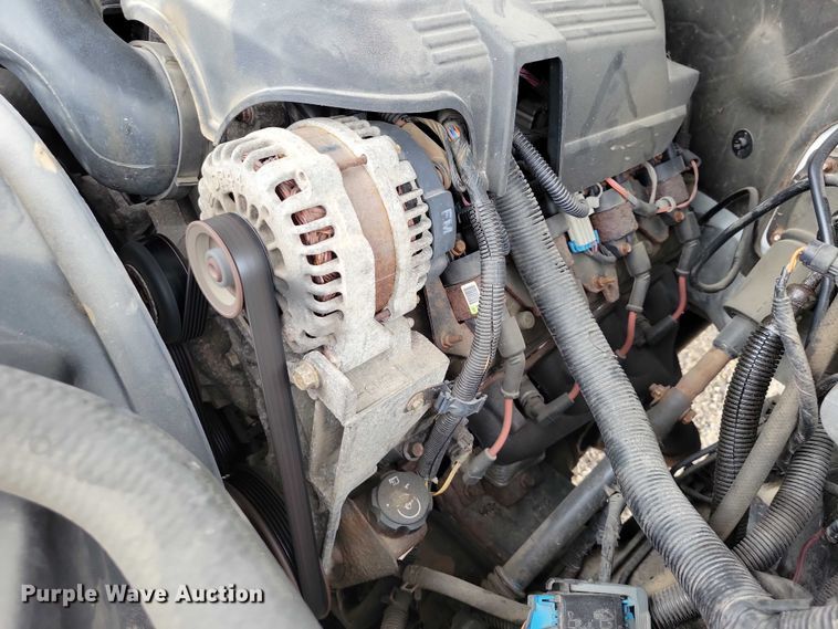 image for item DZ7075 2008 GMC Sierra 3500HD dump bed pickup truck