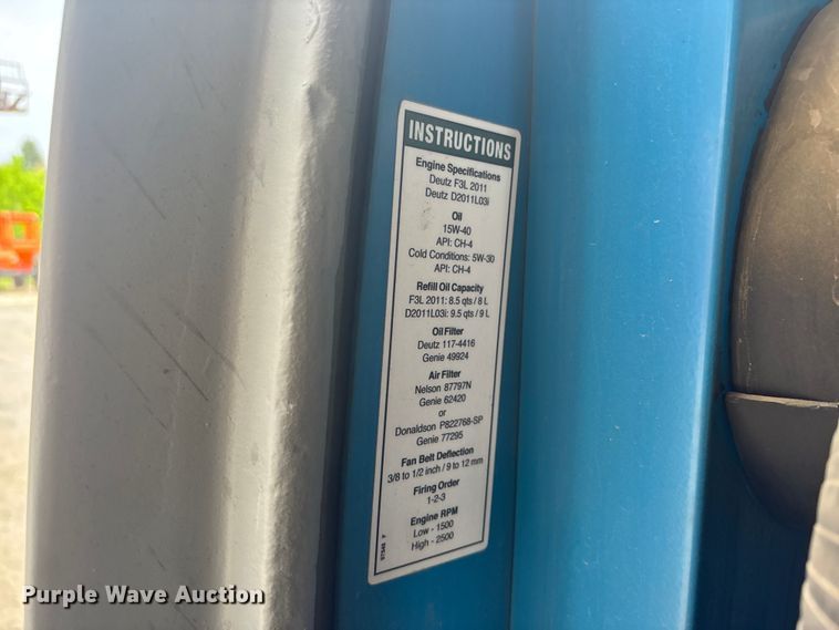 image for item EA4760 2011 Genie Z-45/25J boom lift