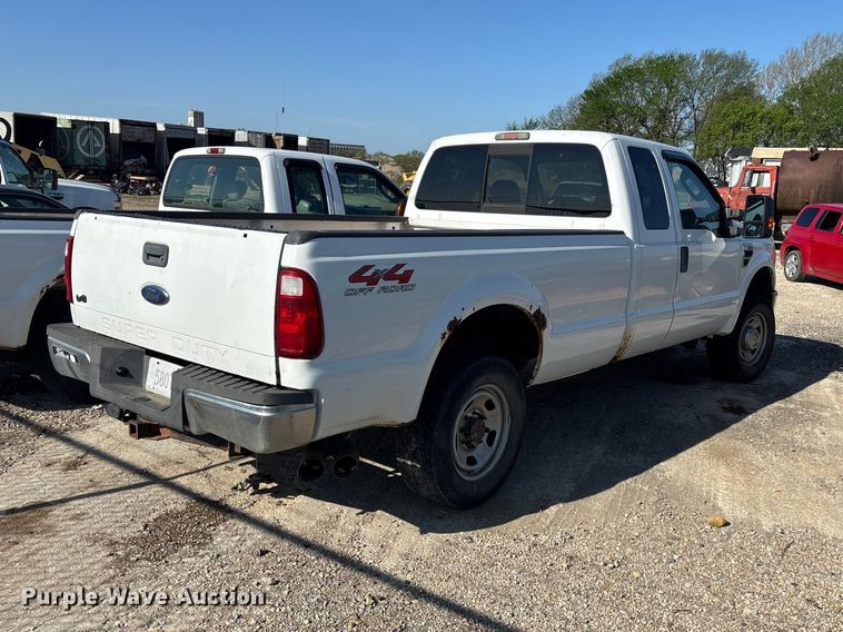 image for item EA4783 2008 Ford F250 Ext. Cab pickup truck
