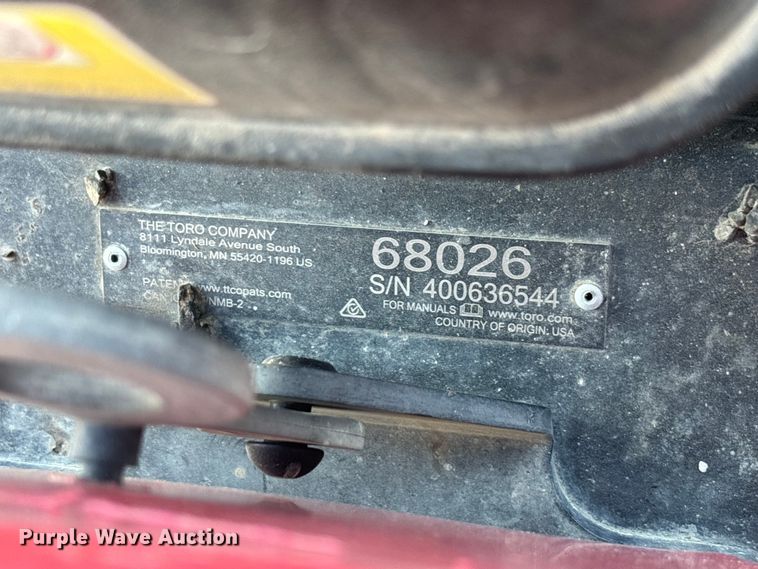 image for item EA4790 Toro FP3000 vibratory plate compactor