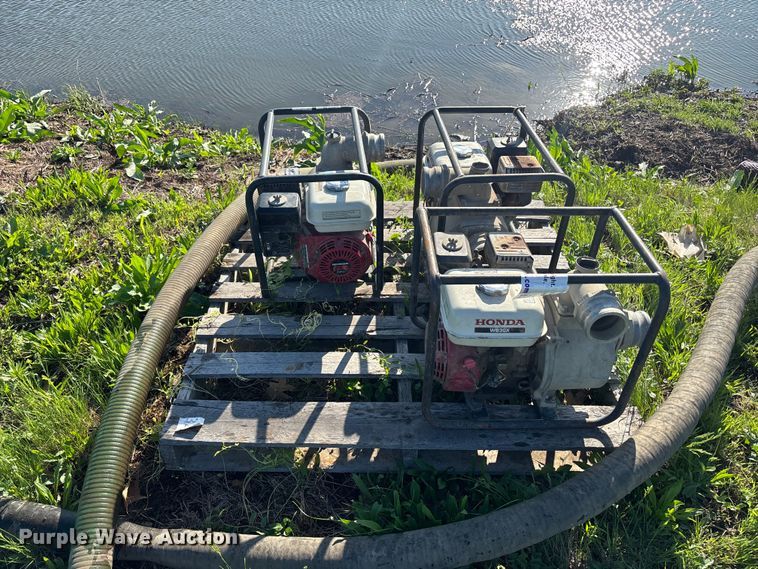 image for item EA4794 (3) Honda WB30X trash pumps