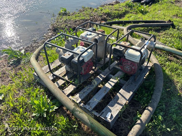 image for item EA4794 (3) Honda WB30X trash pumps