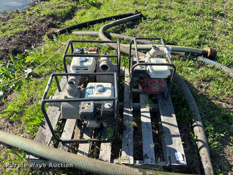 image for item EA4794 (3) Honda WB30X trash pumps