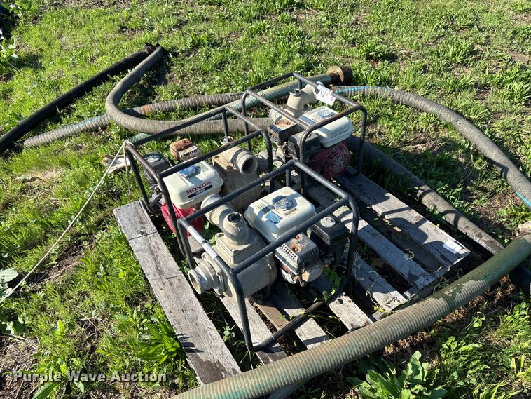 image for item EA4794 (3) Honda WB30X trash pumps