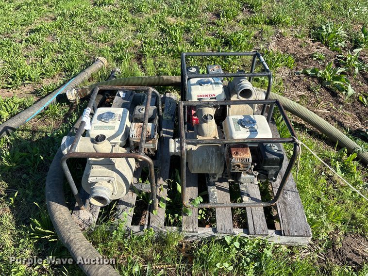 image for item EA4794 (3) Honda WB30X trash pumps