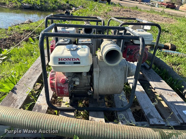 image for item EA4794 (3) Honda WB30X trash pumps