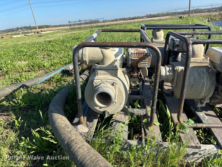 image for item EA4794 (3) Honda WB30X trash pumps