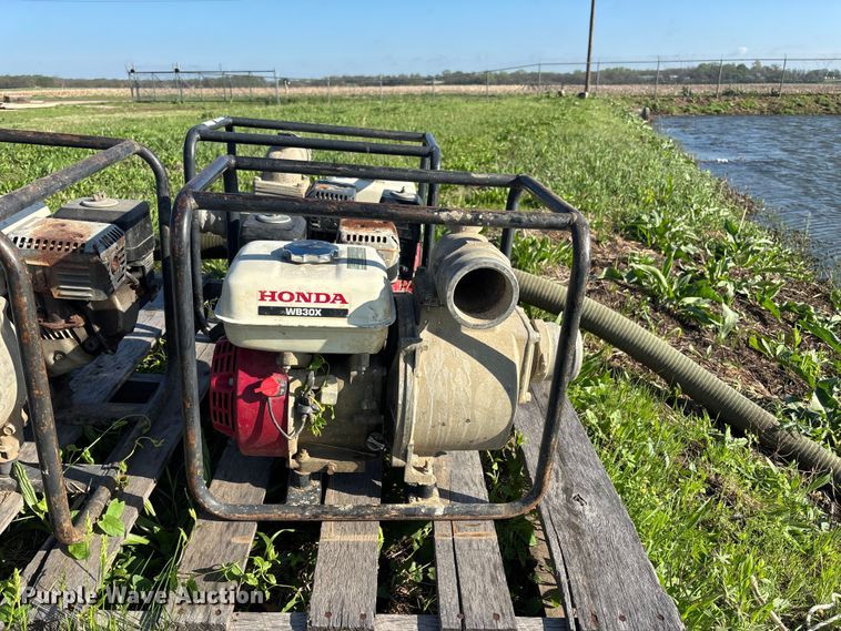 image for item EA4794 (3) Honda WB30X trash pumps