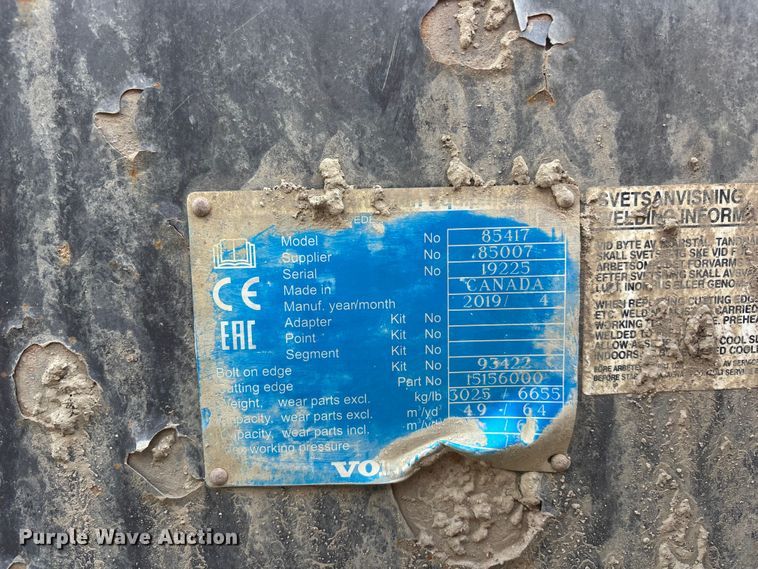 image for item EA4809 2018 Volvo L220H wheel loader