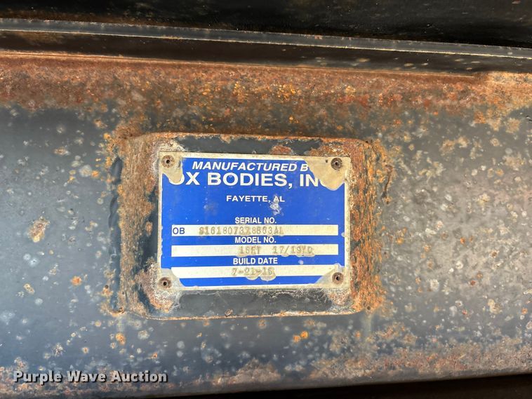 image for item EA4822 2017 Peterbilt 567 dump truck