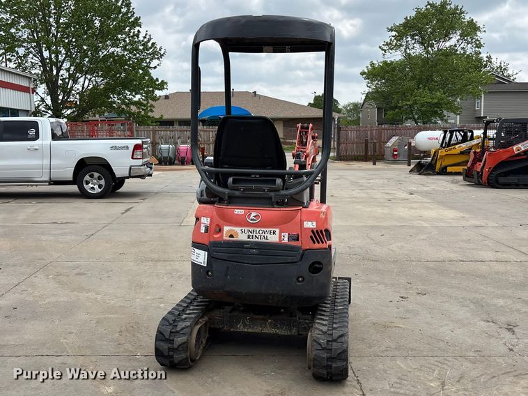 image for item EA4833 2015 Kubota U17 mini excavator