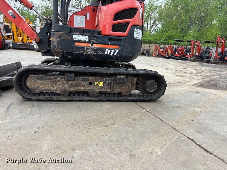 image for item EA4833 2015 Kubota U17 mini excavator