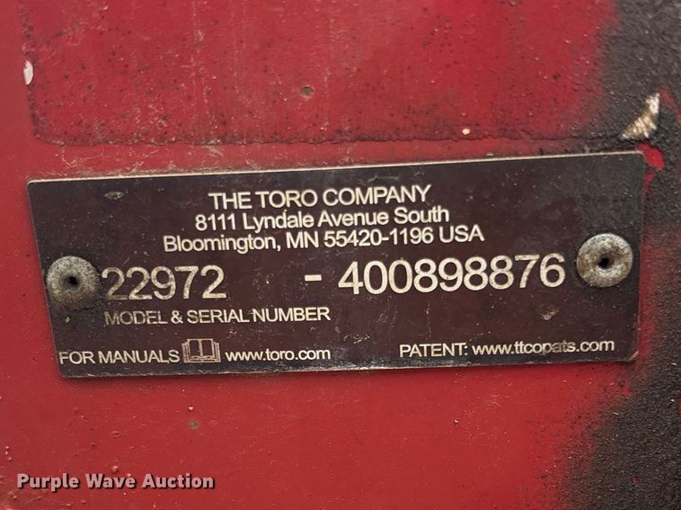 image for item EA4835 Toro TRX16 trencher