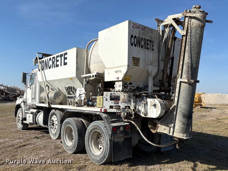 image for item EA7218 2021 Western Star 4700 volumetric concrete mixer truck